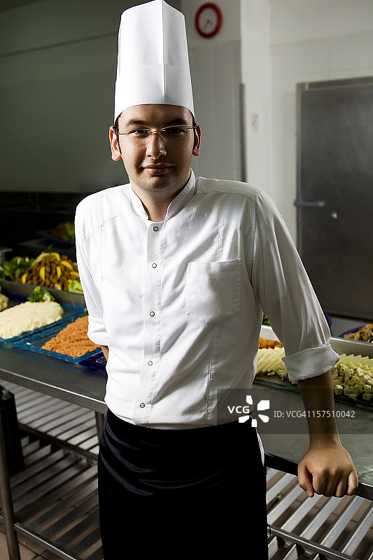 年轻的厨师图片素材