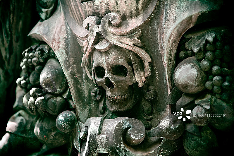 骷髅面具图片素材