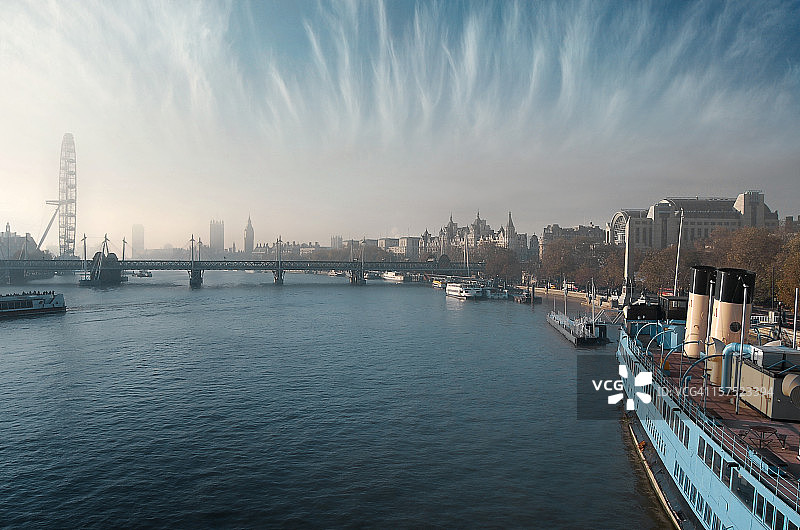 泰晤士河图片素材