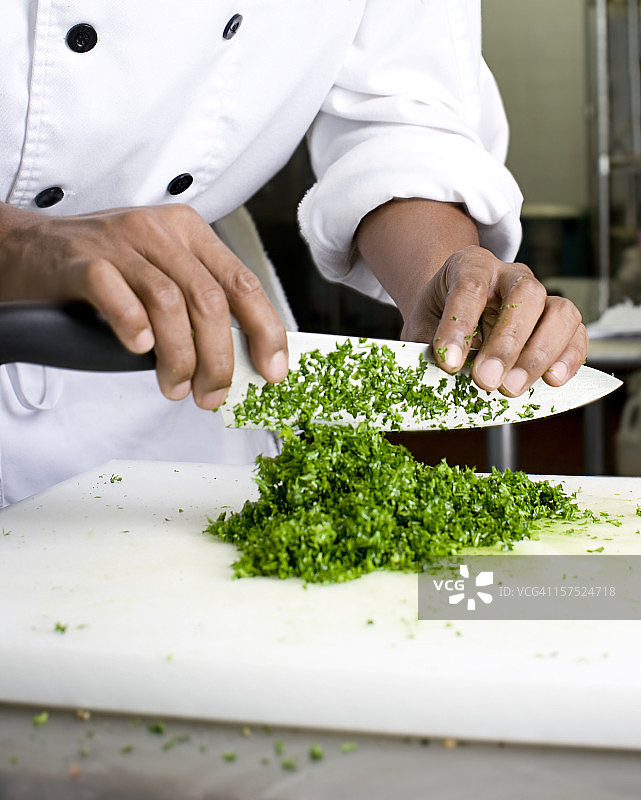 切碎的香草图片素材