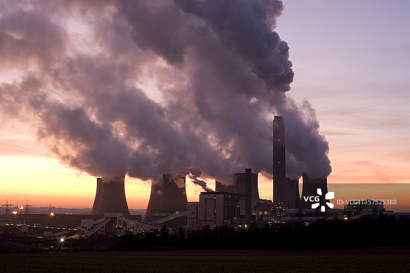 燃煤发电站图片素材