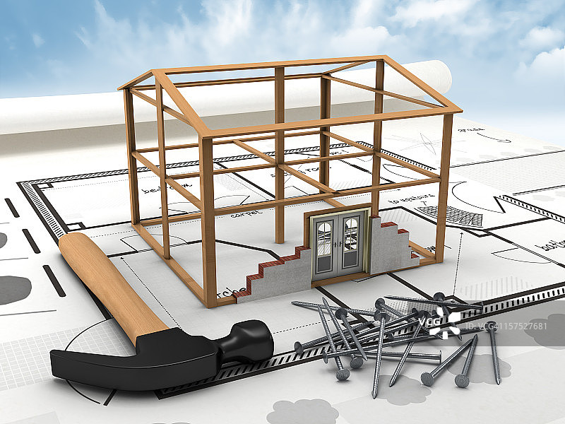 住宅建设图片素材
