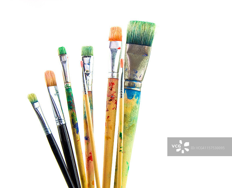 使用过的画笔图片素材