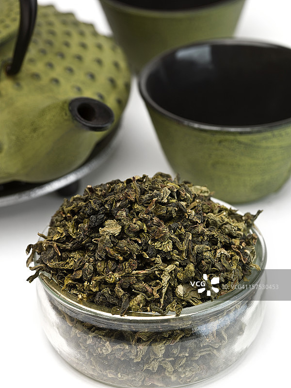 猴子采摘乌龙茶图片素材