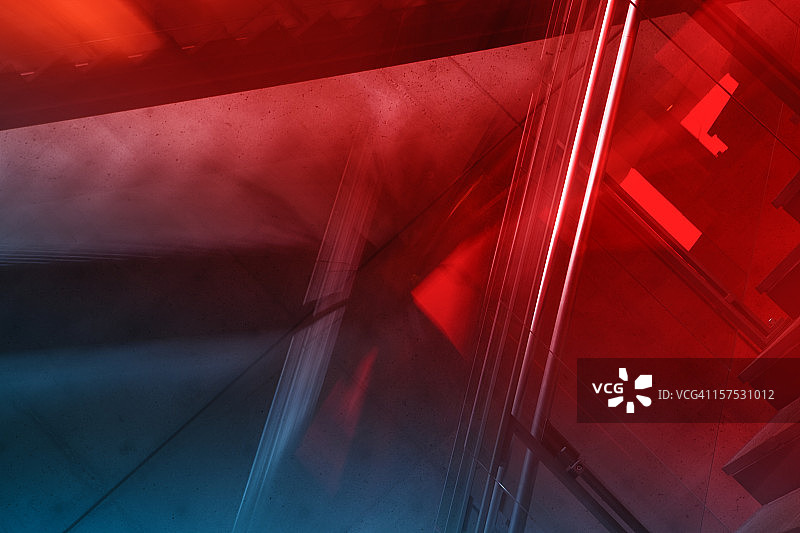 抽象动态建筑图片素材