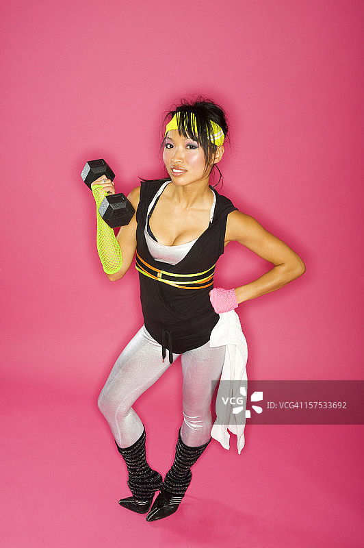 20世纪80年代健美运动图片素材