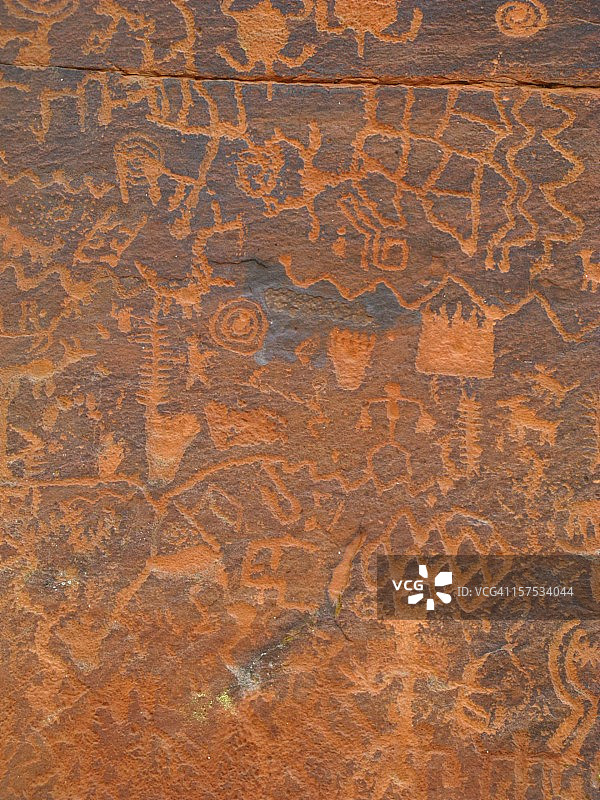 岩画太阳历古代人物图片素材