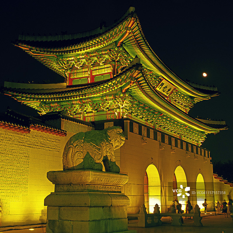 景福宫不远图片素材
