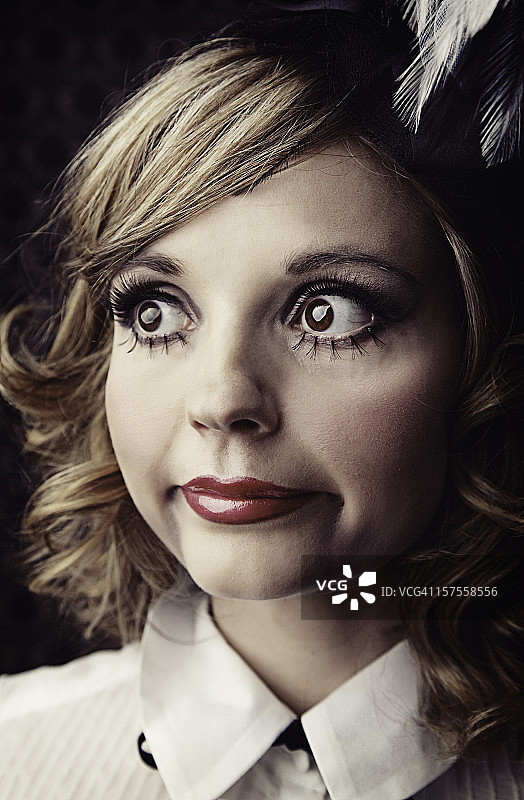 腹语娃娃图片素材