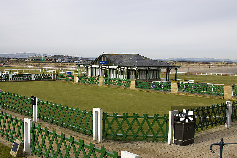 苏格兰圣安德鲁斯球童馆图片素材