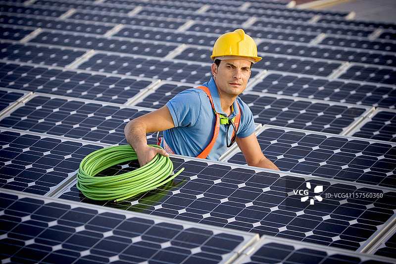 工人肖像图片素材