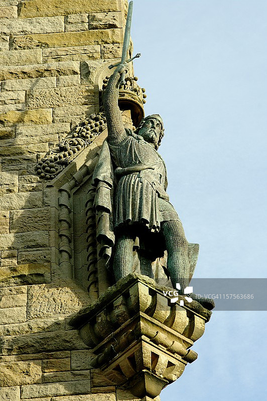 威廉·华莱士雕像图片素材