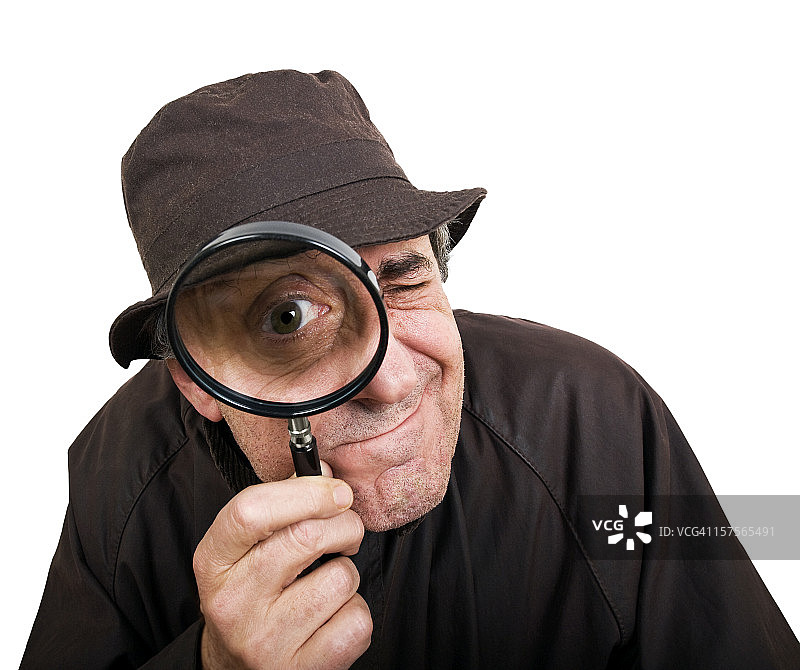 复古侦探图片素材