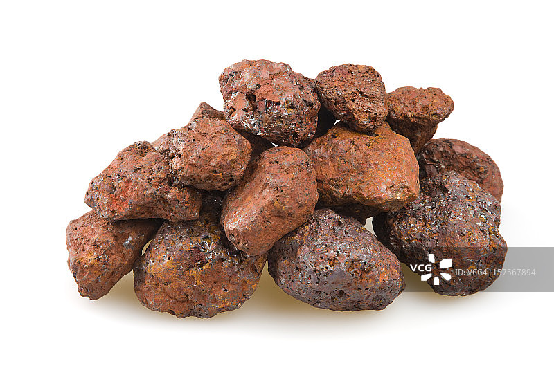 铁矿石堆图片素材