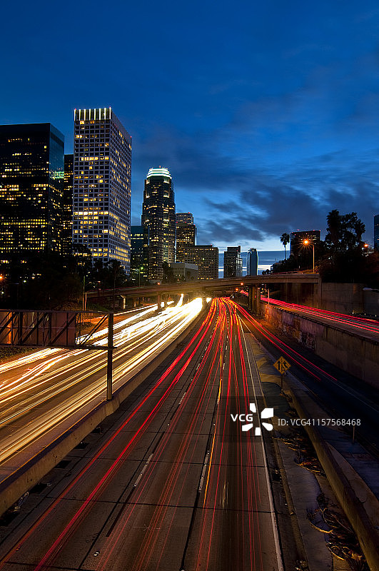洛杉矶市中心图片素材