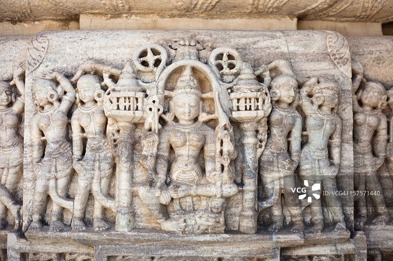 印度拉纳克普尔寺庙图片素材