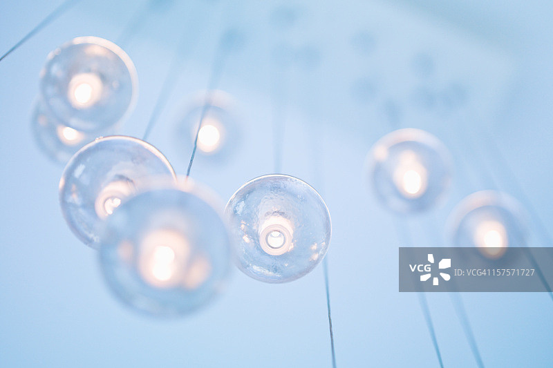 抽象现代吊灯图片素材