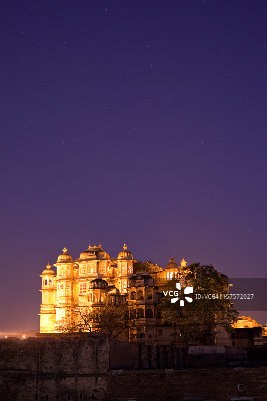 乌代布尔城市宫殿图片素材