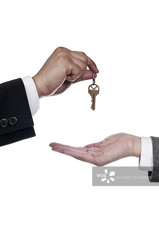 递交钥匙图片素材