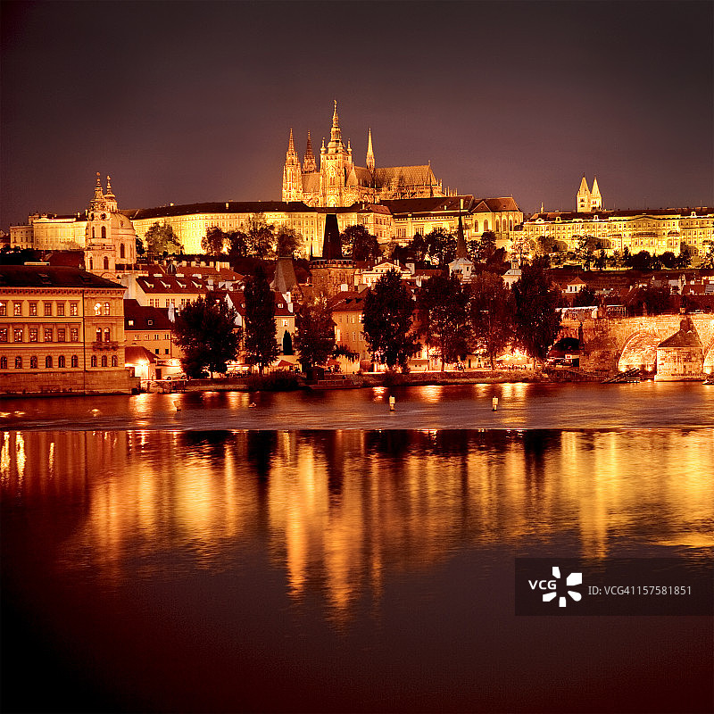 金色布拉格图片素材