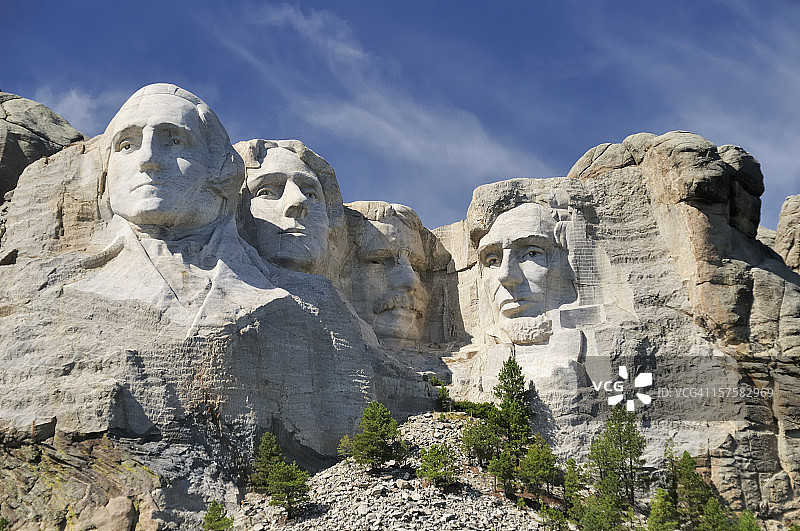 拉什莫尔山国家纪念碑图片素材