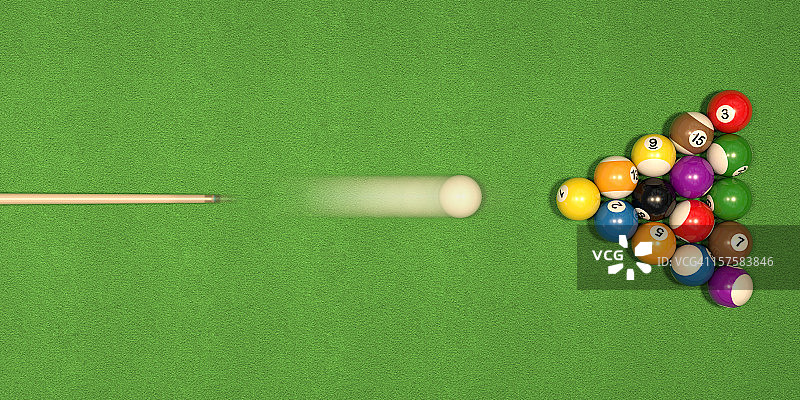 台球桌图片素材