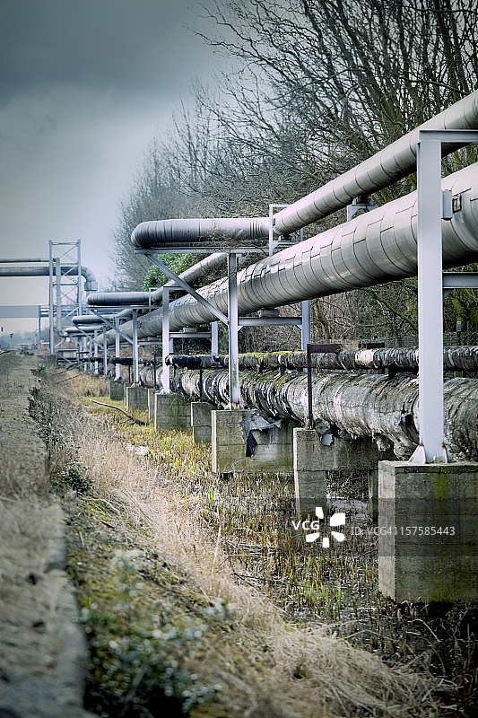 工业燃气管道图片素材