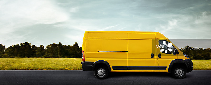 送货卡车图片素材