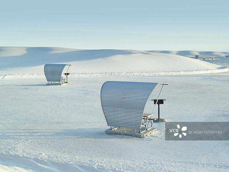 新墨西哥州白沙图片素材