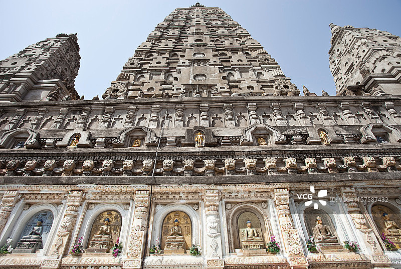 摩诃菩提寺图片素材