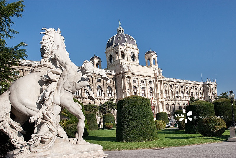 维也纳自然历史博物馆，奥地利图片素材