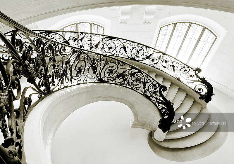 巴黎楼梯图片素材