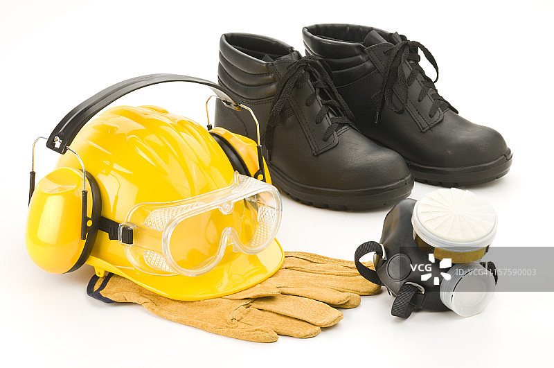 工业安全工作服图片素材