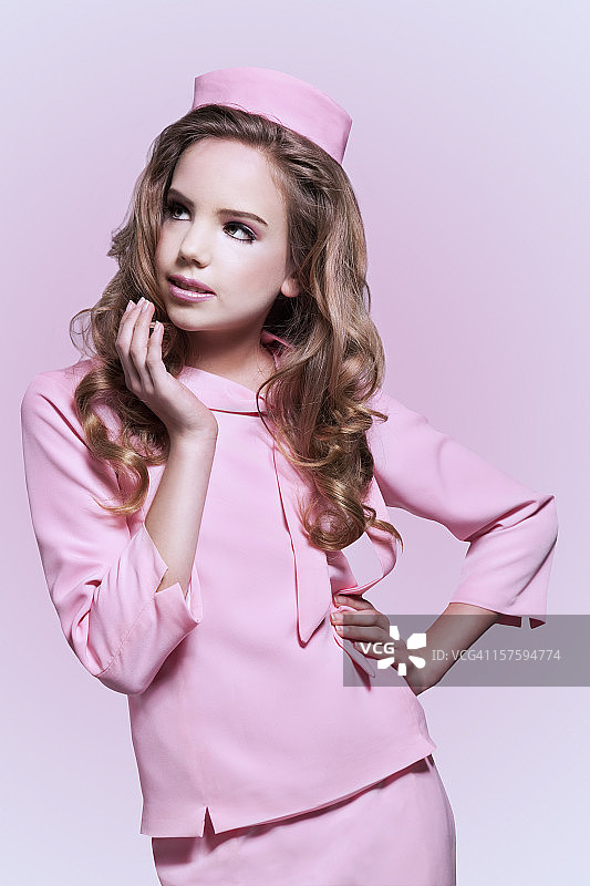 时尚娃娃女孩图片素材