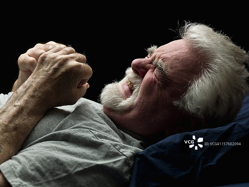 夜晚的痛苦图片素材