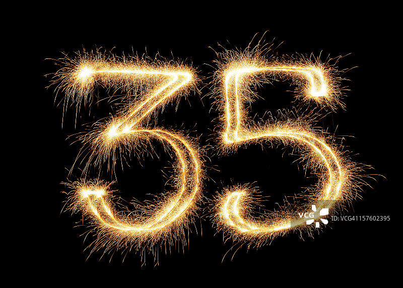 闪耀数字35 (XXL)图片素材