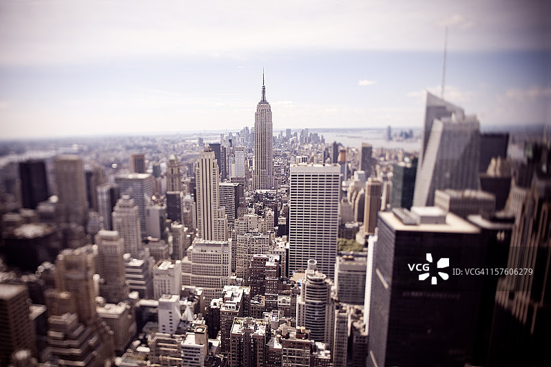 纽约移轴照片图片素材