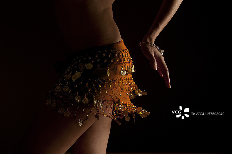 肚皮舞者图片素材