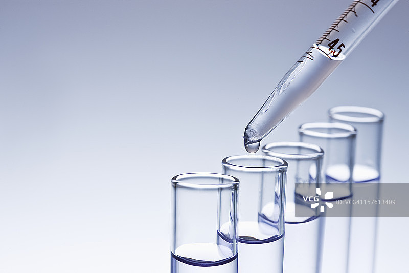 滴管填充试管图片素材