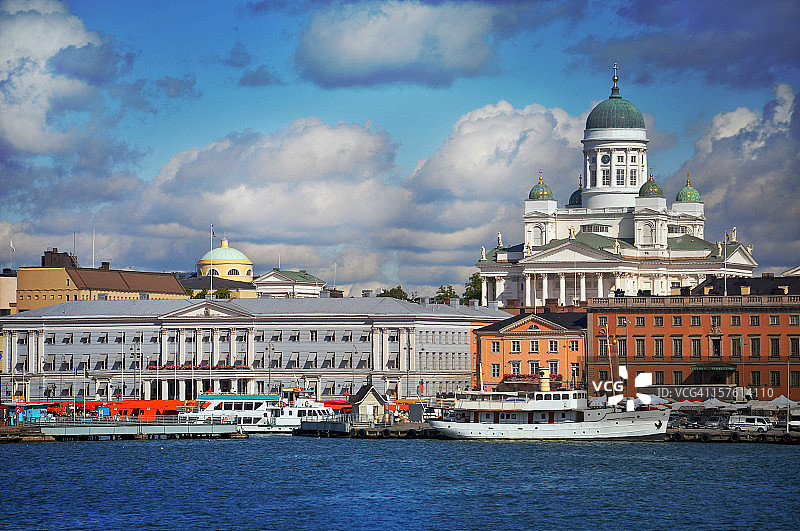 夏季的赫尔辛基图片素材