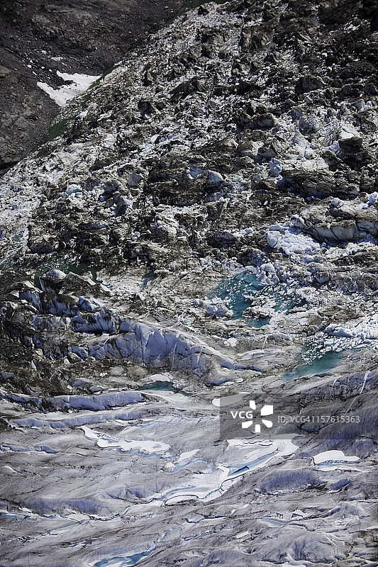 阿拉斯加格莱基冰川图片素材