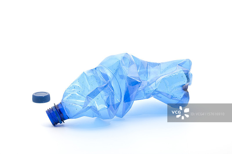 蓝色塑料瓶图片素材