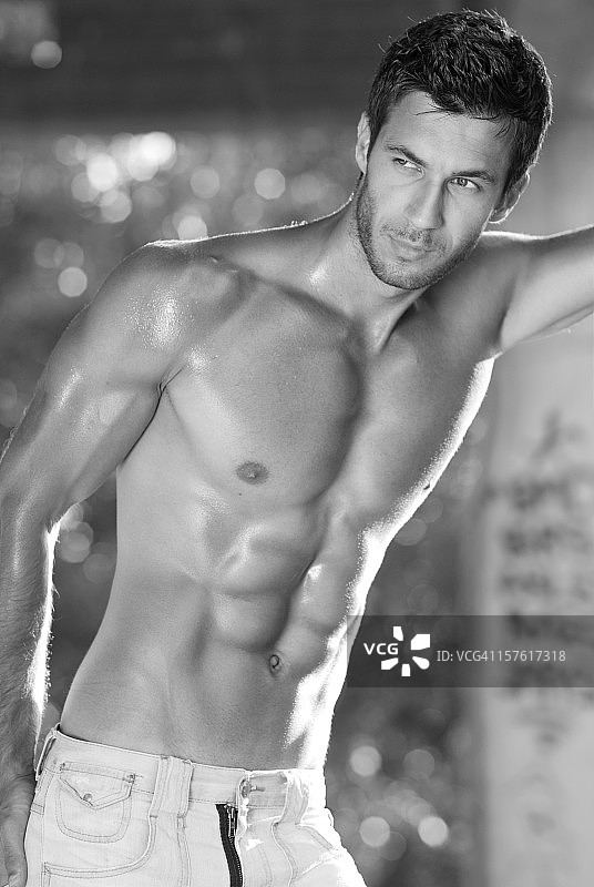 男性模特图片素材