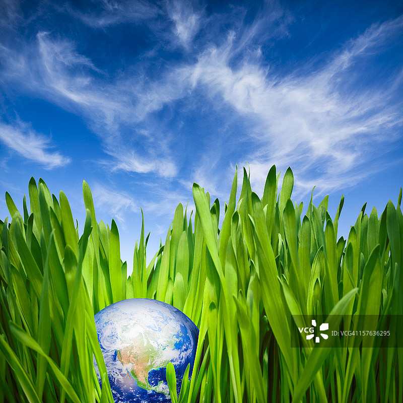 绿色世界图片素材