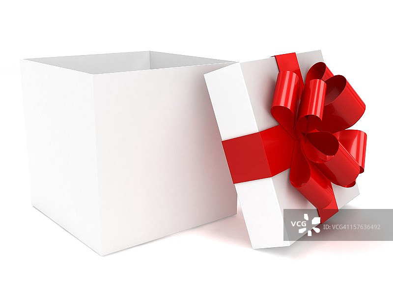 打开的礼品盒图片素材