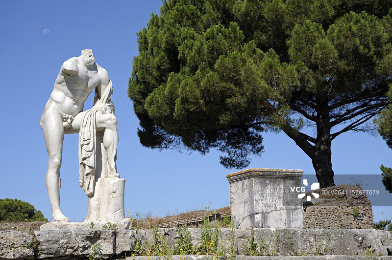 赫拉克勒斯神庙图片素材