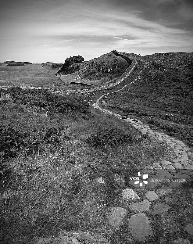 漫步罗马之路图片素材