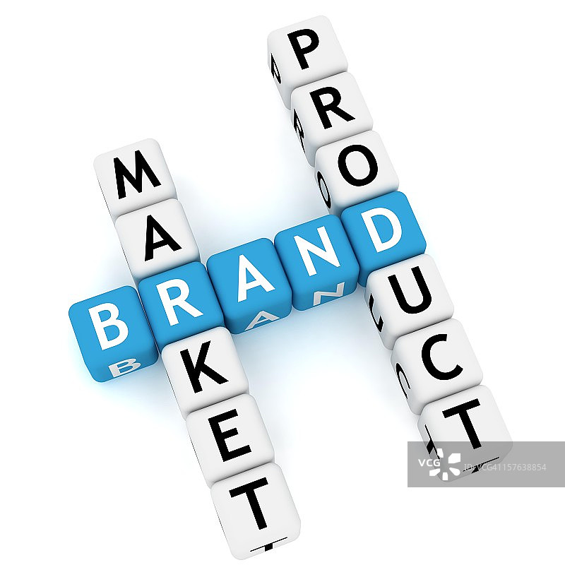 品牌纵横字谜图片素材