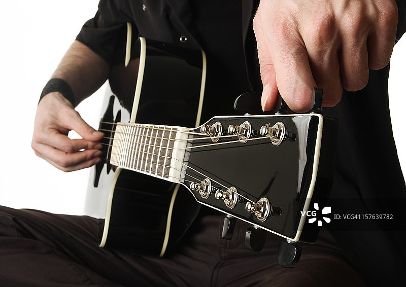 原声吉他调音图片素材