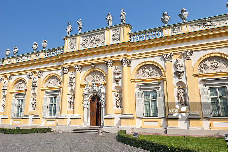 波兰华沙维拉诺夫宫图片素材